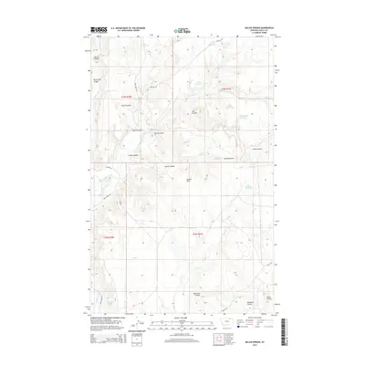 2014 Map of Miller Springs, 2014 Print