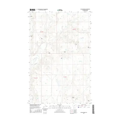 2017 Map of Miller Springs, 2017 Print