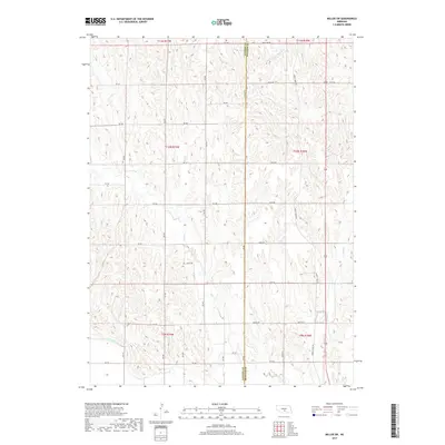 2017 Map of Miller SW, 2017 Print