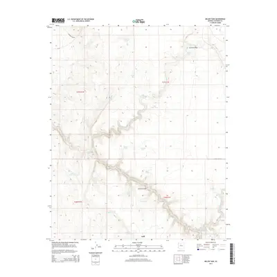 2014 Map of Miller Tank, 2014 Print