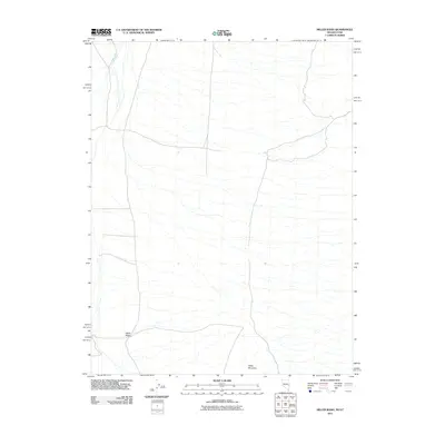 2011 Map of Miller Wash, 2011 Print