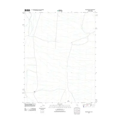 2012 Map of Miller Wash, 2012 Print