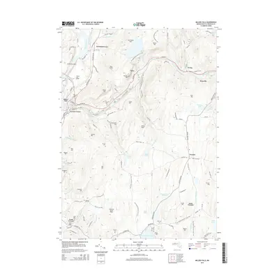 2015 Map of Millers Falls, 2015 Print