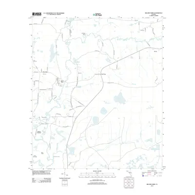 2012 Map of Millers Ferry, 2012 Print