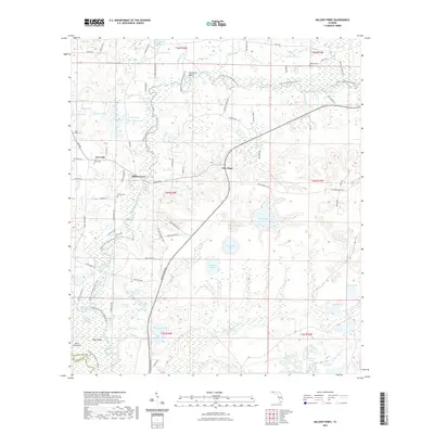 2021 Map of Millers Ferry, 2021 Print