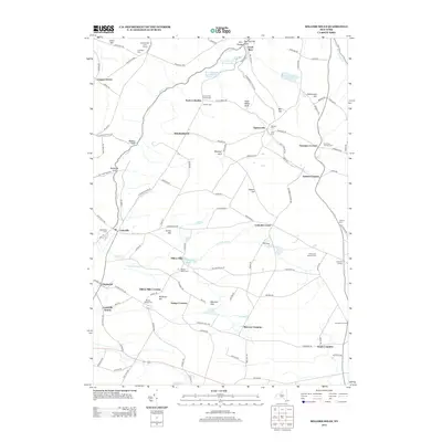 2013 Map of Millers Mills, 2013 Print