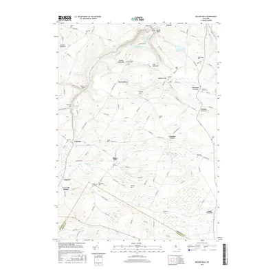 2016 Map of Millers Mills, 2016 Print