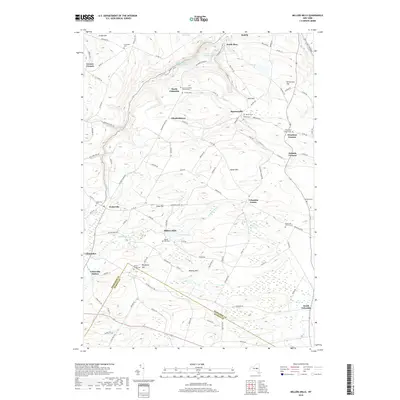 2019 Map of Millers Mills, 2019 Print