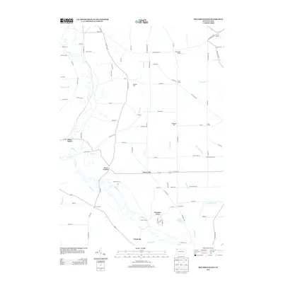 2013 Map of Millers Station, 2013 Print
