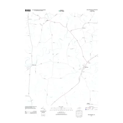 2013 Map of Millersburg, 2013 Print