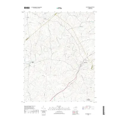 2019 Map of Millersburg, 2019 Print