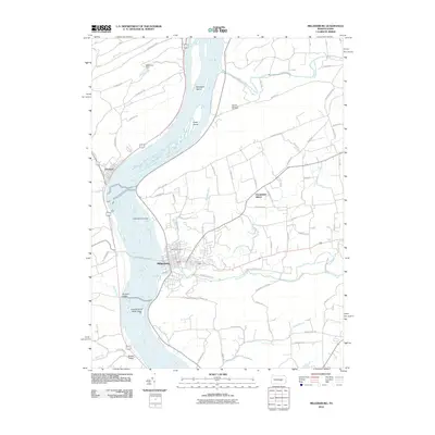 2010 Map of Millersburg, 2010 Print