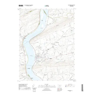 2019 Map of Millersburg, 2019 Print
