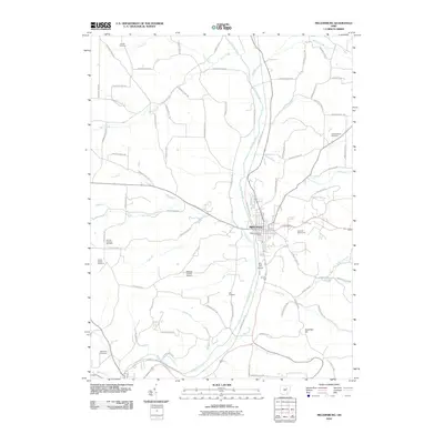 2010 Map of Millersburg, 2010 Print