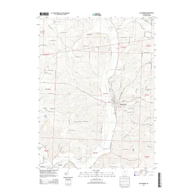 2013 Map of Millersburg, 2013 Print