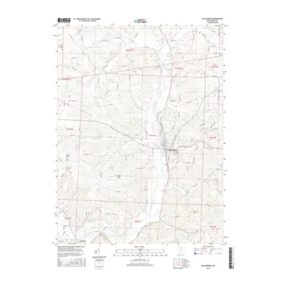 2016 Map of Millersburg, 2016 Print
