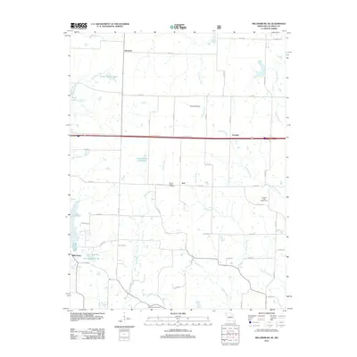 2012 Map of Millersburg NE, 2012 Print
