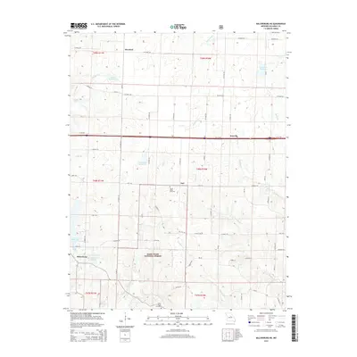 2015 Map of Millersburg NE, 2015 Print