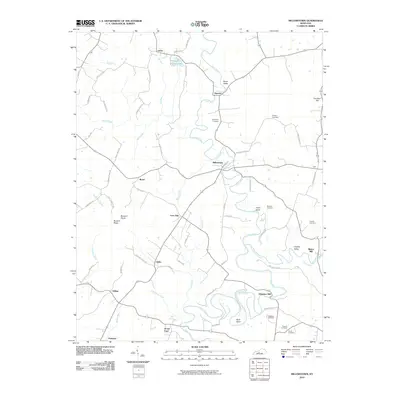 2010 Map of Millerstown, 2010 Print