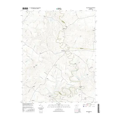 2016 Map of Millerstown, 2016 Print