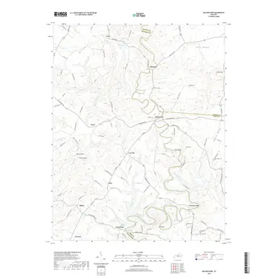 2019 Map of Millerstown, 2019 Print