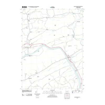 2010 Map of Millerstown, 2010 Print