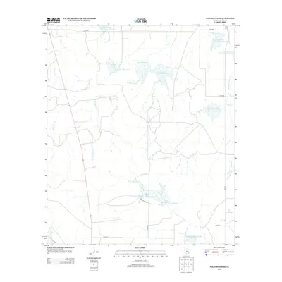 2013 Map of Millersview SE, 2013 Print
