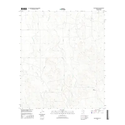 2016 Map of Millersview SW, 2016 Print