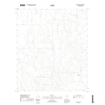 2019 Map of Millersview SW, 2019 Print