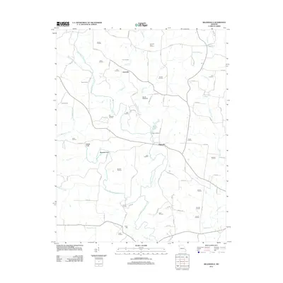 2012 Map of Millersville, 2012 Print