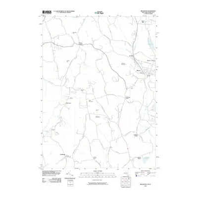 2010 Map of Millerton, 2010 Print