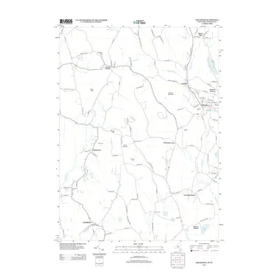 2013 Map of Millerton, 2013 Print
