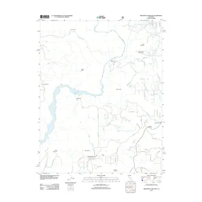 2012 Map of Millerton Lake East, 2012 Print