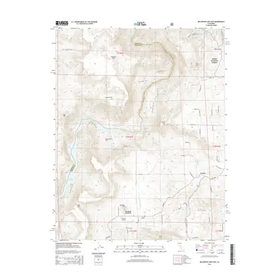2015 Map of Millerton Lake East, 2015 Print