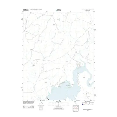 2012 Map of Millerton Lake West, 2012 Print