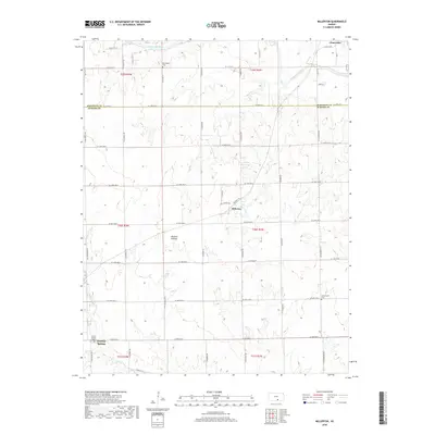2018 Map of Millerton, 2018 Print