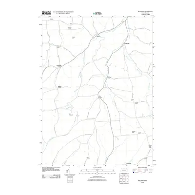 2010 Map of Millerton, 2010 Print