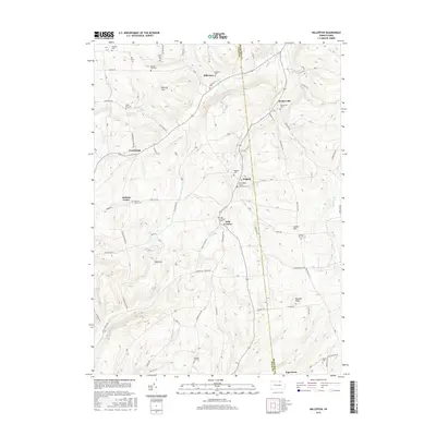 2016 Map of Millerton, 2016 Print