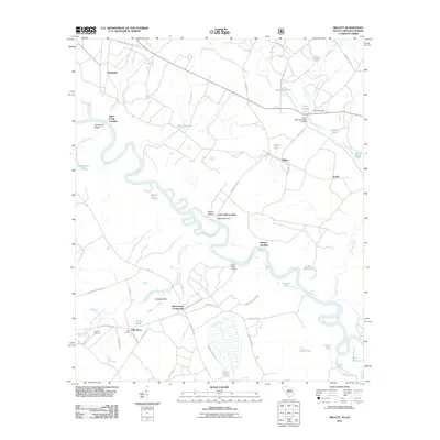 2011 Map of Millett, 2011 Print