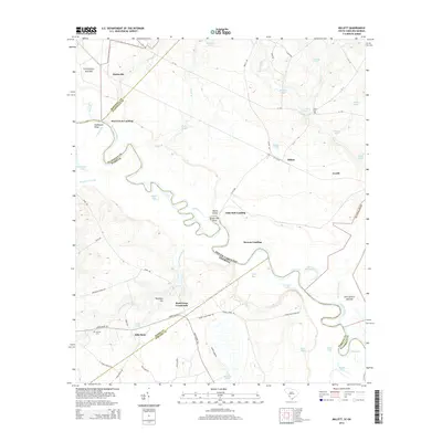 2014 Map of Millett, 2014 Print