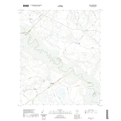 2020 Map of Millett, 2020 Print