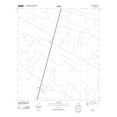2010 Map of Millett, 2010 Print