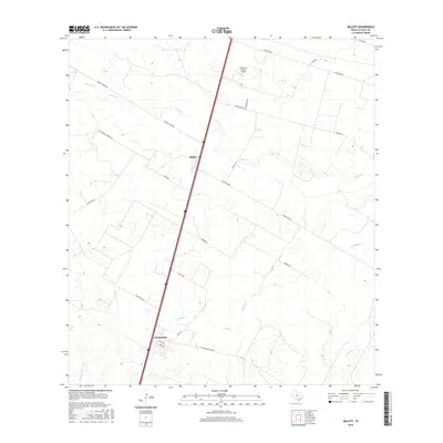 2016 Map of Millett, 2016 Print