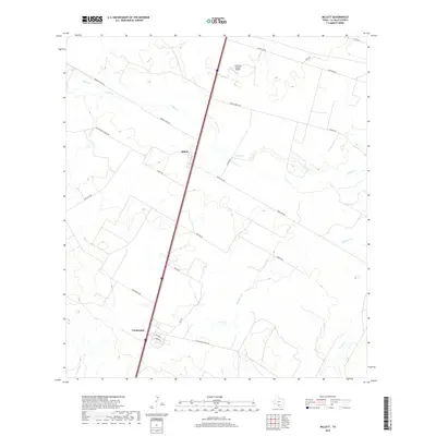 2019 Map of Millett, 2019 Print