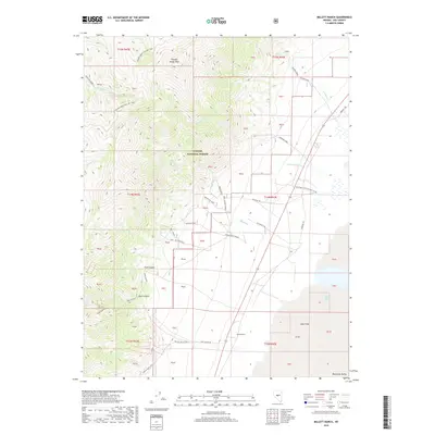 2018 Map of Millett Ranch, 2018 Print