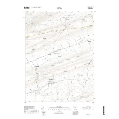 2019 Map of Millheim, 2019 Print