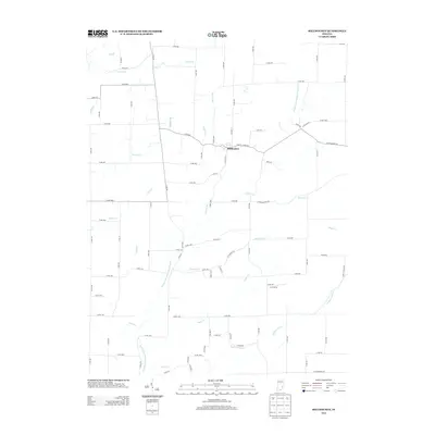 2013 Map of Millhousen, 2013 Print