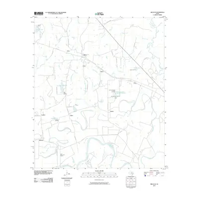 2010 Map of Millican, 2010 Print
