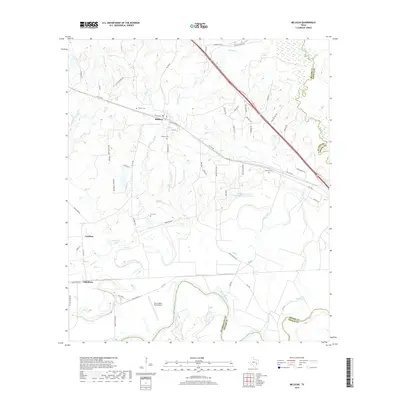 2019 Map of Millican, 2019 Print