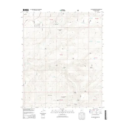 2013 Map of Milligan Mountain, 2013 Print